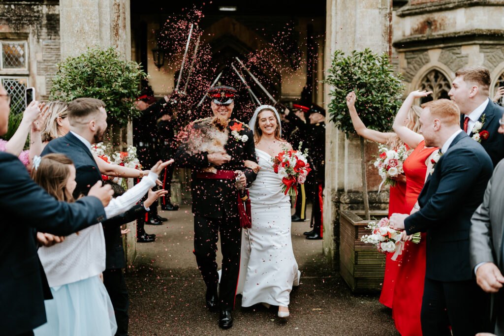 confetti photo at insole court